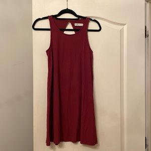 Spring/Summer burgundy dress from Abercrombie & Fitch! Size S